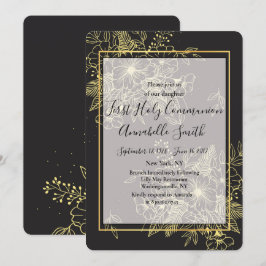 Invitación Rosas de Oro Primer Santo Comit