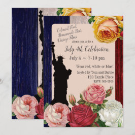 Invitación Rosas del 4 de julio