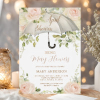 Rosas El paraguas Las duchas de abril traen flores