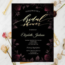 Rosas Elegantes Oscuras Burgundy Negro Regadera Nu