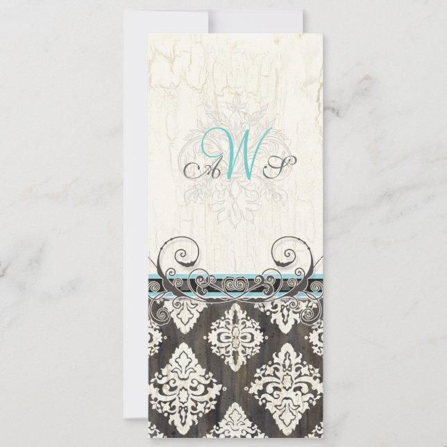 Invitación Rosas Florales y Lirios de Calla Foto Boda (Anverso)