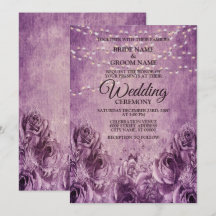 Rosas Lilas Florales Rosadas Vintage Boda