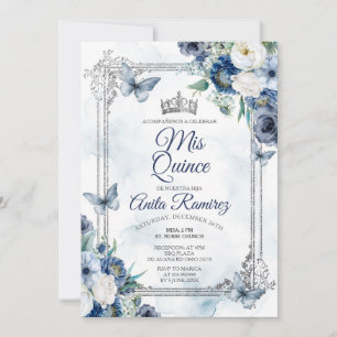 Invitación Rosas MIS QUINCE