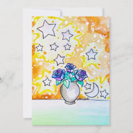 Invitación Rosas Purpúreas