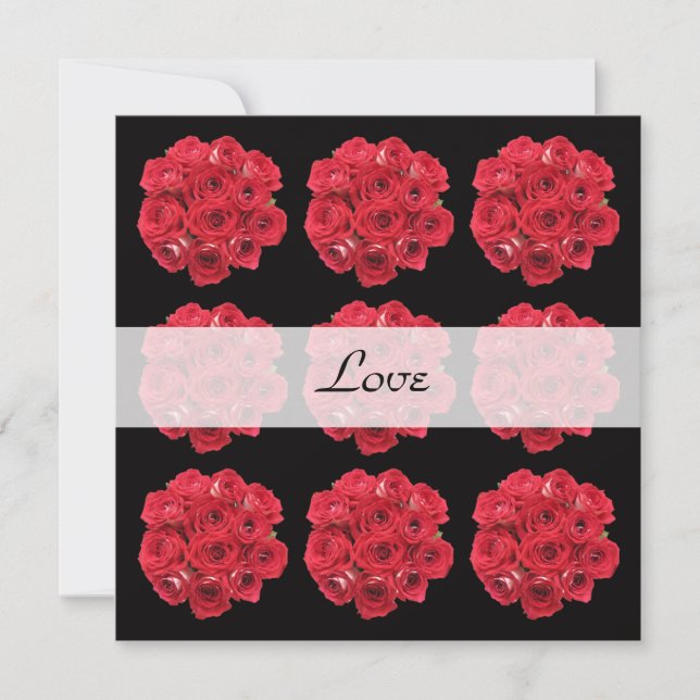 Invitación Rosas Rojas prometen renovación (Anverso)