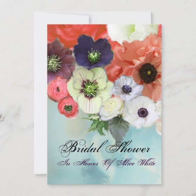 INVITACIÓN ROSAS ROJAS ROJAS ROJAS ROJAS Y DUCHA BRIDAL DE FL (Anverso)