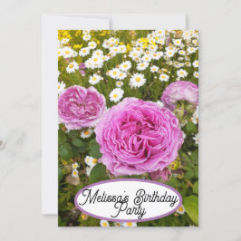 Invitación Rosas Rosa Rosa Flores Flores Bonitos Florales