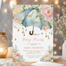 Rosas rosas rosas Flores Azul Paraguas Abril Ducha