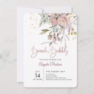 Invitación Rosas turbios de PixDezines Eucalyptus Brunch+Bubb