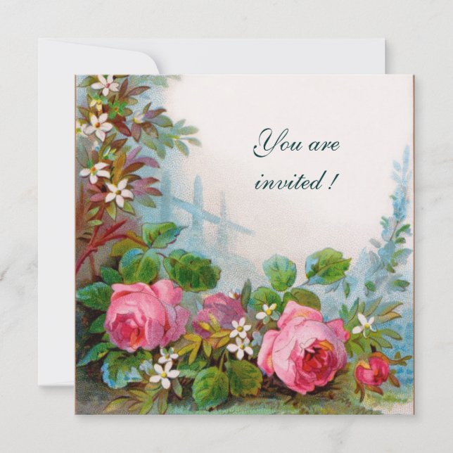 Invitación ROSAS y JASMINES (Anverso)
