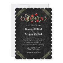 Roses Rojas AMAN Halloween "JUNTOS CON" Invitan