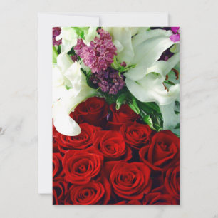Invitación Roses rojos y azulejos blancos_Invitación