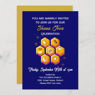 Invitación Rosh Hashanah SHANA TOVA