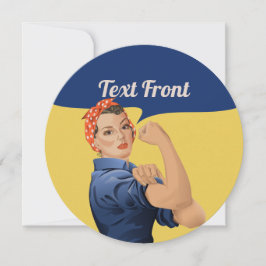 Invitación Rosie the Riveter