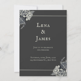 Invitación Rosy elegante y romántico