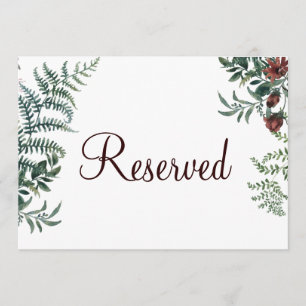 Invitación Rótulo reservado