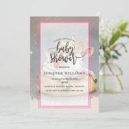 Invitación Royal Cow Dreaming on Cheese Throne               