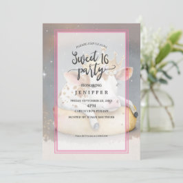 Invitación Royal Cow Dreaming on Cheese Throne               