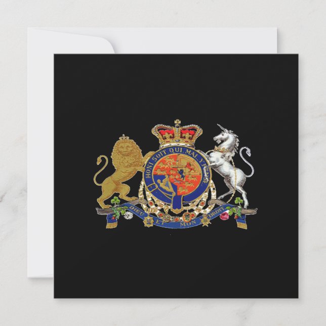 Invitación Royal Emblem ~  Invitations (Anverso)