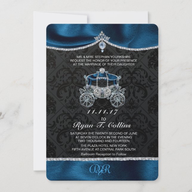 Invitación Royal Fairytale (Anverso)