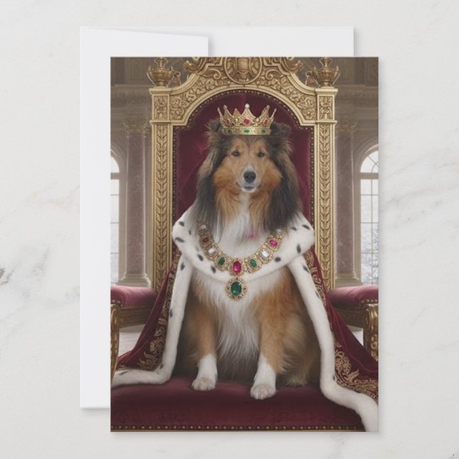 Invitación Royal Sheltie (Anverso)