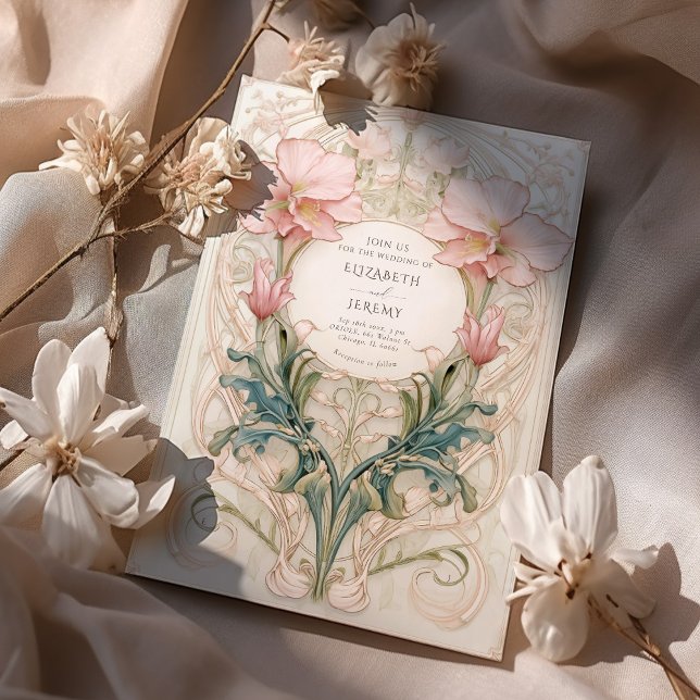 Invitación Royal Victorian Boda Whimsical Ornamentos Florales (Subido por el creador)