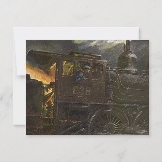 Invitación RR del fiesta de retiro que alimenta la (Anverso)