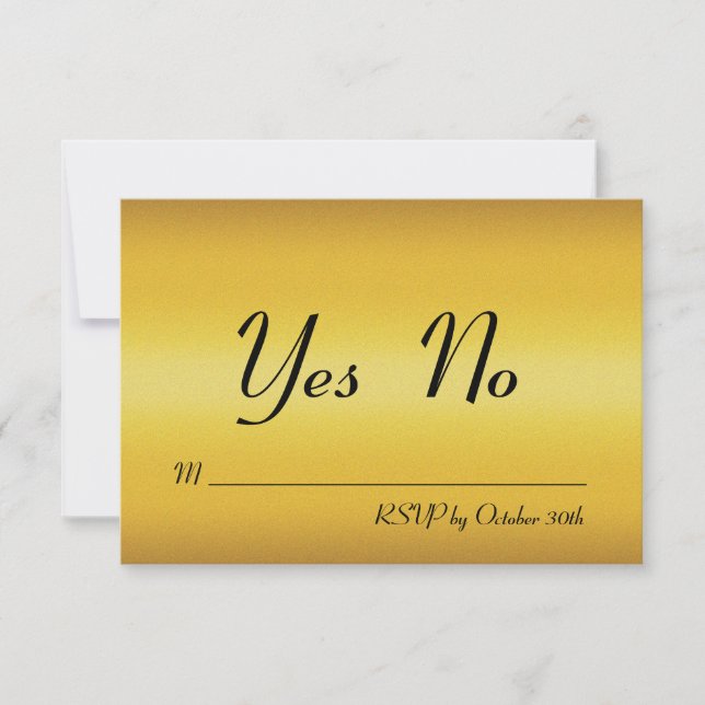 Invitación RSVP Abrazos y Besos (Anverso)