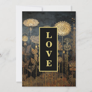 Invitación *~ RSVP AR26 QR Boda de Vintage X con amor de enca