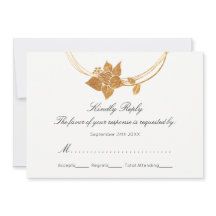 RSVP Burgundy Maroon Gold Floral Wreath Chevron