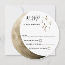 RSVP de Boda Ritual Wicca de Luna Creciente