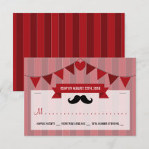 RSVP de cumpleaños de niños Posters de circo clási