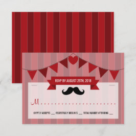 Invitación RSVP de cumpleaños de niños Posters de circo clási