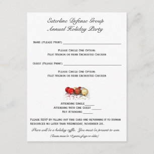 Invitación RSVP de Esterline