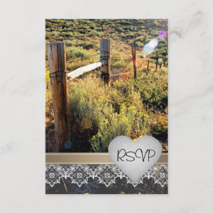 Invitación Rsvp de Mountain Meadow