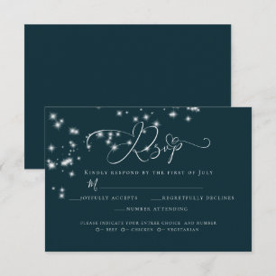 Invitación RSVP Elegante Beach Driftwood Floral Arbor