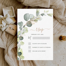 RSVP Eucalyptus Greenery Suculento Elegante