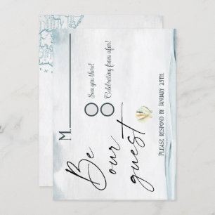 Invitación RSVP Nautical