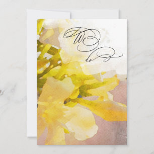 Invitación *~* RSVP Peach WE DO Floral AR15 QR BODA