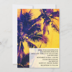 Invitación *~* RSVP QR AP13 Boda de FOTOS exóticas