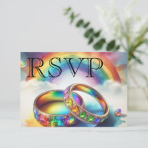 RSVP RSVP lesbiana gay arcoíris RSVP