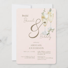 Invitación Rubor Bridal Brunch & Bubbly Shower