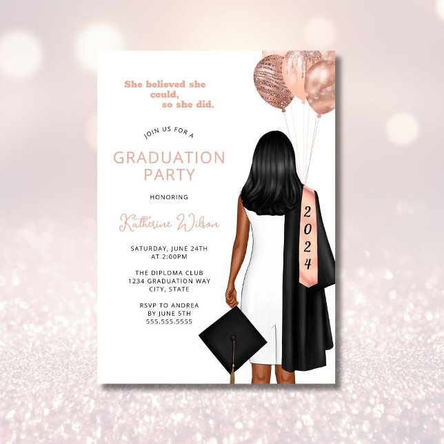 Invitación Rubor Creía Que Podía Graduarse De La Fiesta (Subido por el creador)