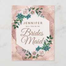 Rubor Pink Rose Gold Serás Mi Novia