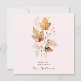 Invitación Rubor Whispers of Fall Bridal Shower