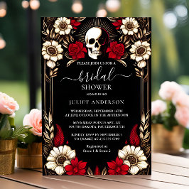 Invitación Ruby Claret Corazón Blanco Rojo Corazón Negro Duch