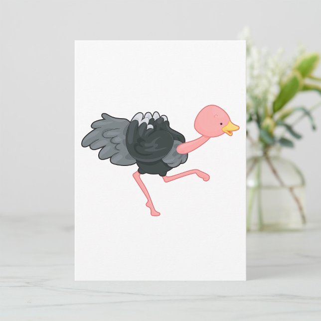 Invitación Rueda de avestruz (Subido por el creador)