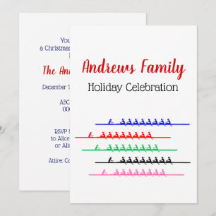 Invitación Rueda de la tripulación de una banda de damas - Ha