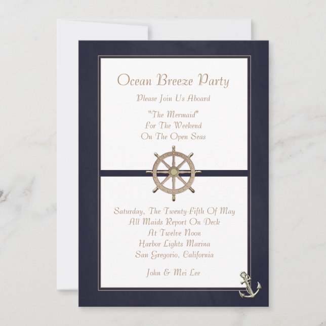 Invitación Rueda de los capitanes (Anverso)