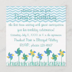 Invitación Ruedas en el parque